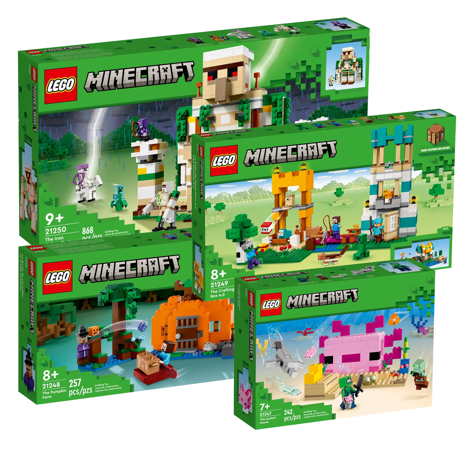 Nouveautés LEGO Minecraft 2023 : les sets sont en ligne sur le Shop LEGO -  HelloBricks