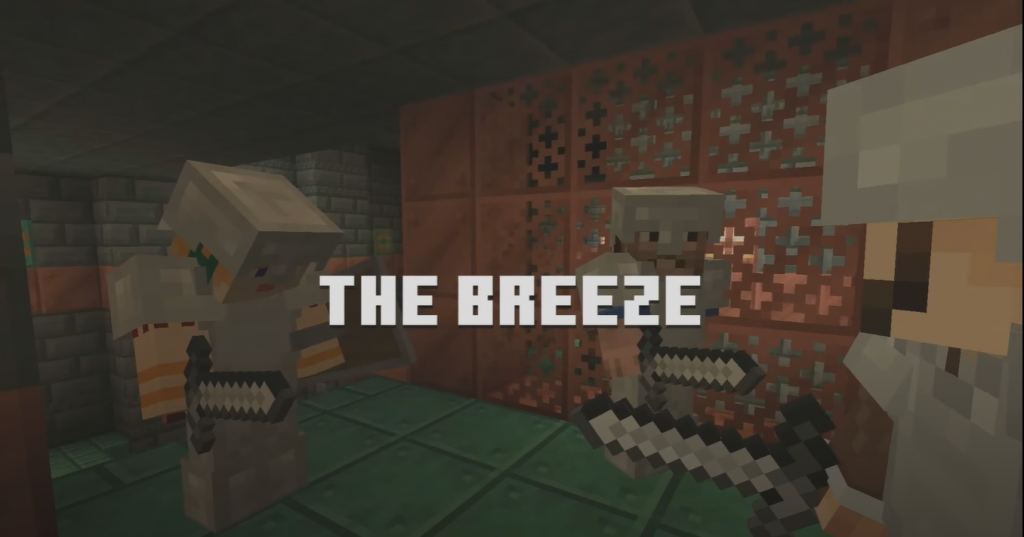 Minecraft 1.20.1 Breeze Mob 1 Announce Minecraft Live 2023