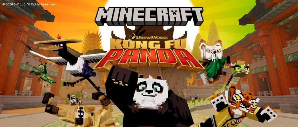 Minecraft Kung Fu Panda DLC