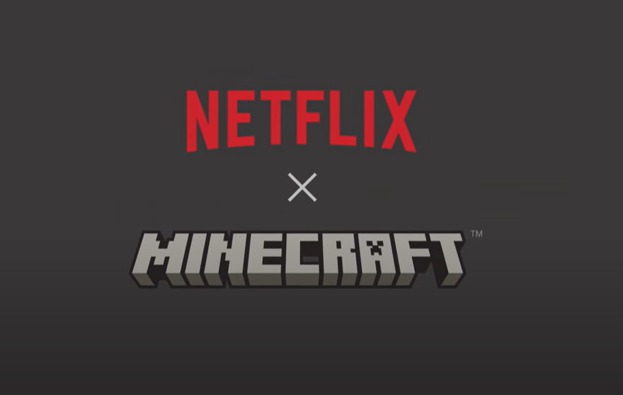 Annonce officielle d'une série animée Minecraft sur Netflix à venir prochainement Minecraft