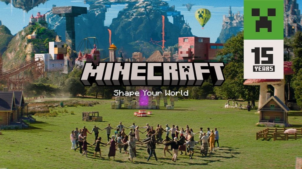 Minecraft Shape Your World Game Trailer